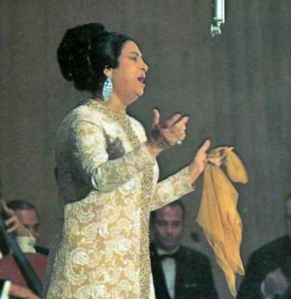 Umm Kulthum portrait
